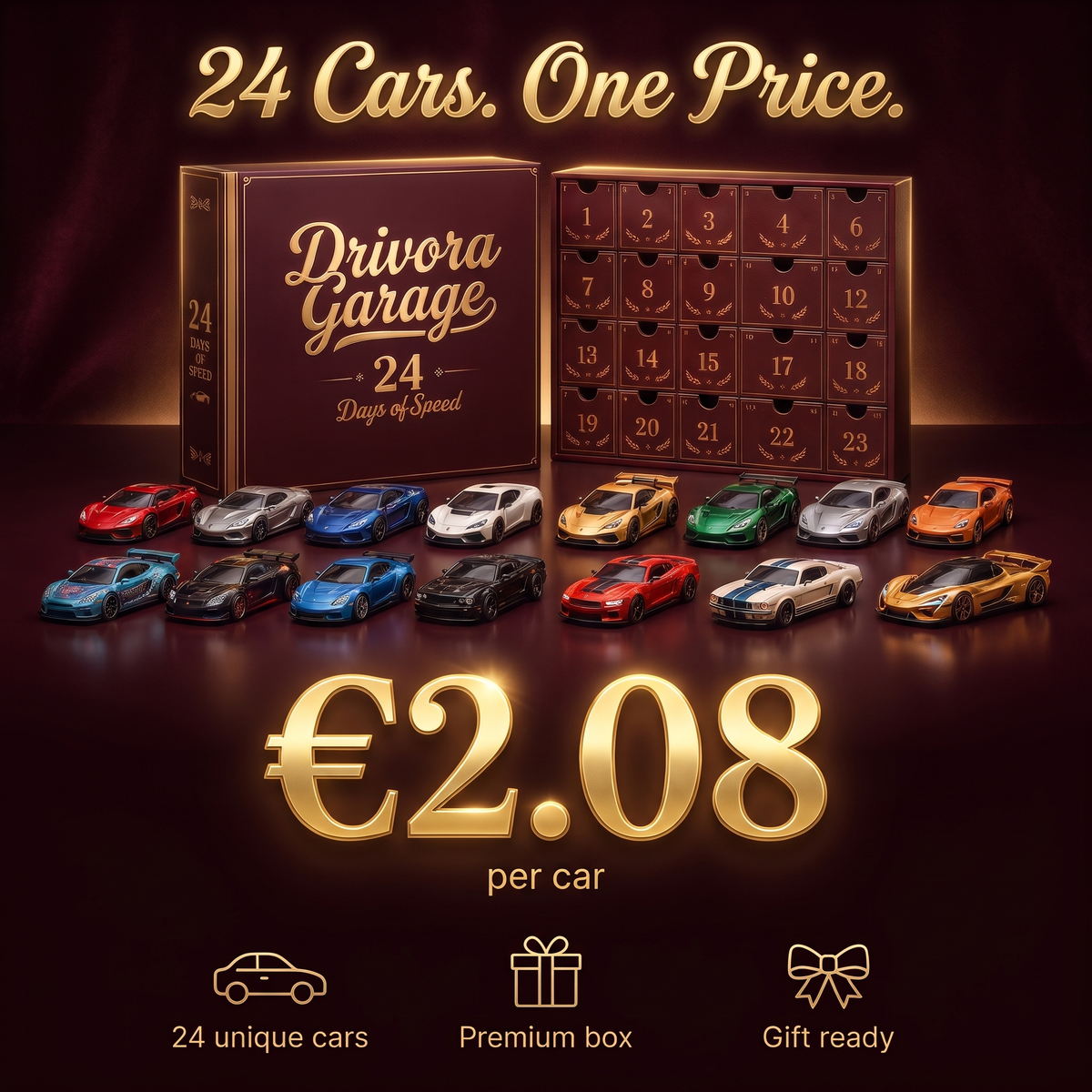 Drivora Garage Supercars Calendar